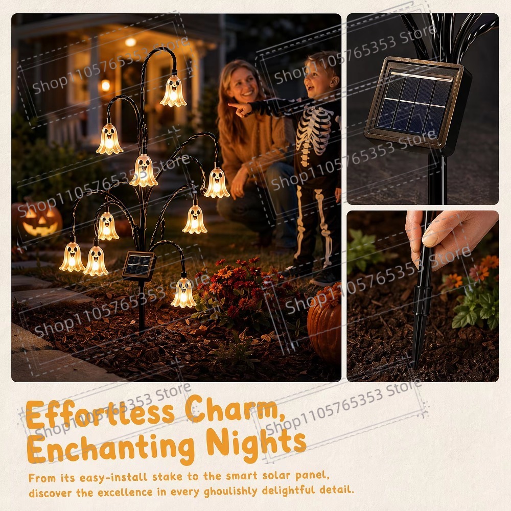Halloween Solar Lantern Outdoo - Lighting Tree Decor recension och pris