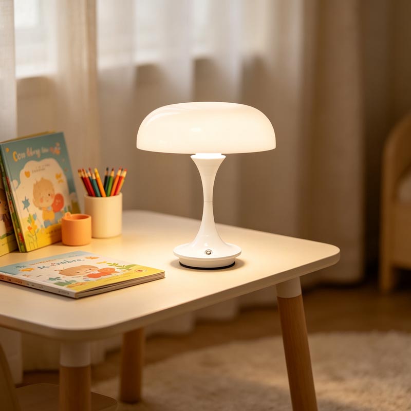 Retro Mushroom Table Lamp, Rec - Mushroom Table Lamp recension och pris