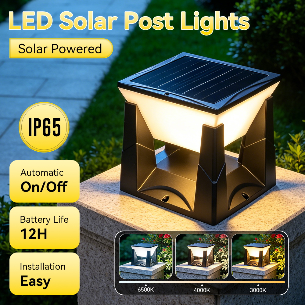 Waterproof LED Solar Pillar La - Colour Changing Bulb recension och pris