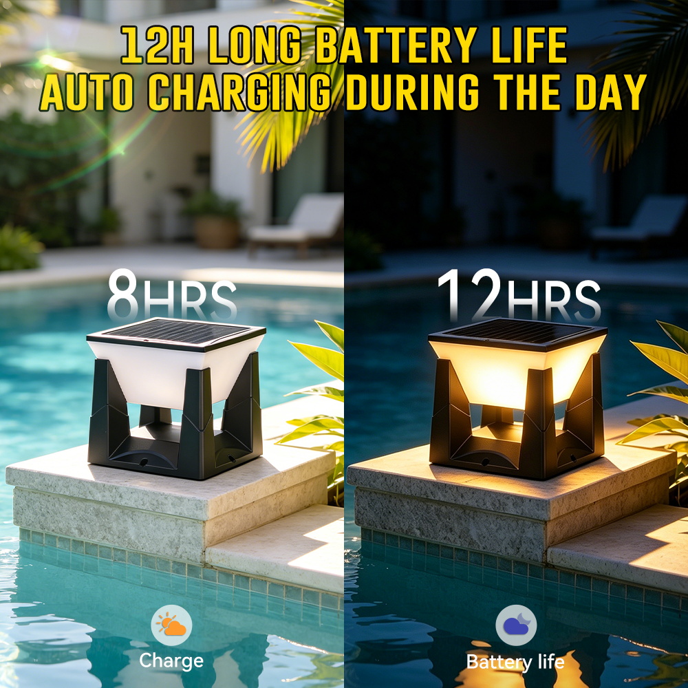 Waterproof LED Solar Pillar La - Colour Changing Bulb recension och pris
