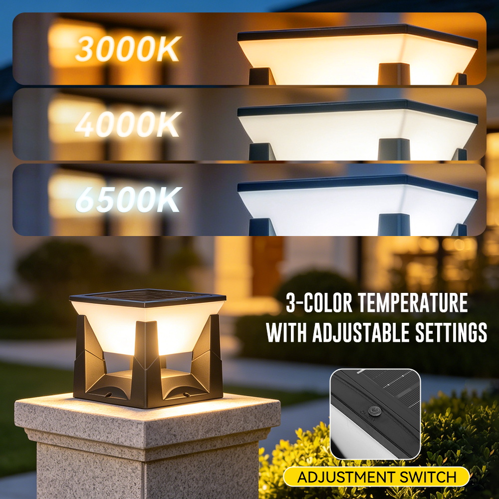 Waterproof LED Solar Pillar La - Colour Changing Bulb recension och pris