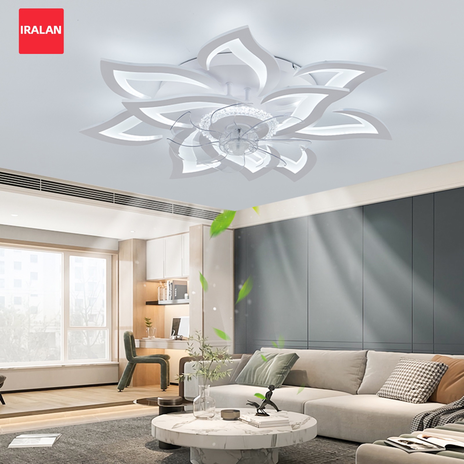 Flower Ceiling Fan with Lighti - Decor Lighting Ceiling Fans recension och pris