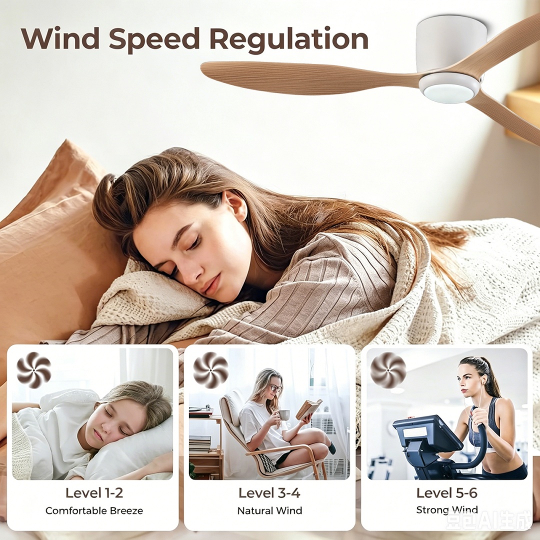 Modern LED Ceiling Fan Lights  - Decor Lighting Ceiling Fans recension och pris