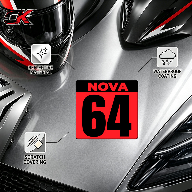 Creativity NOVA 64 Car Sticker - Nova Decor & Lighting Juletrelys recension och pris